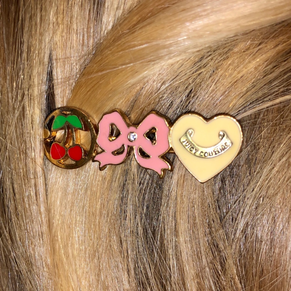 Juicy Couture Gold Hair Clip